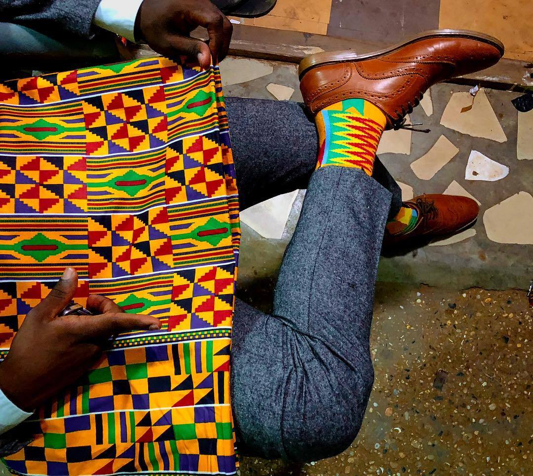 Kente Cloth - Our Afrisocks inspiration