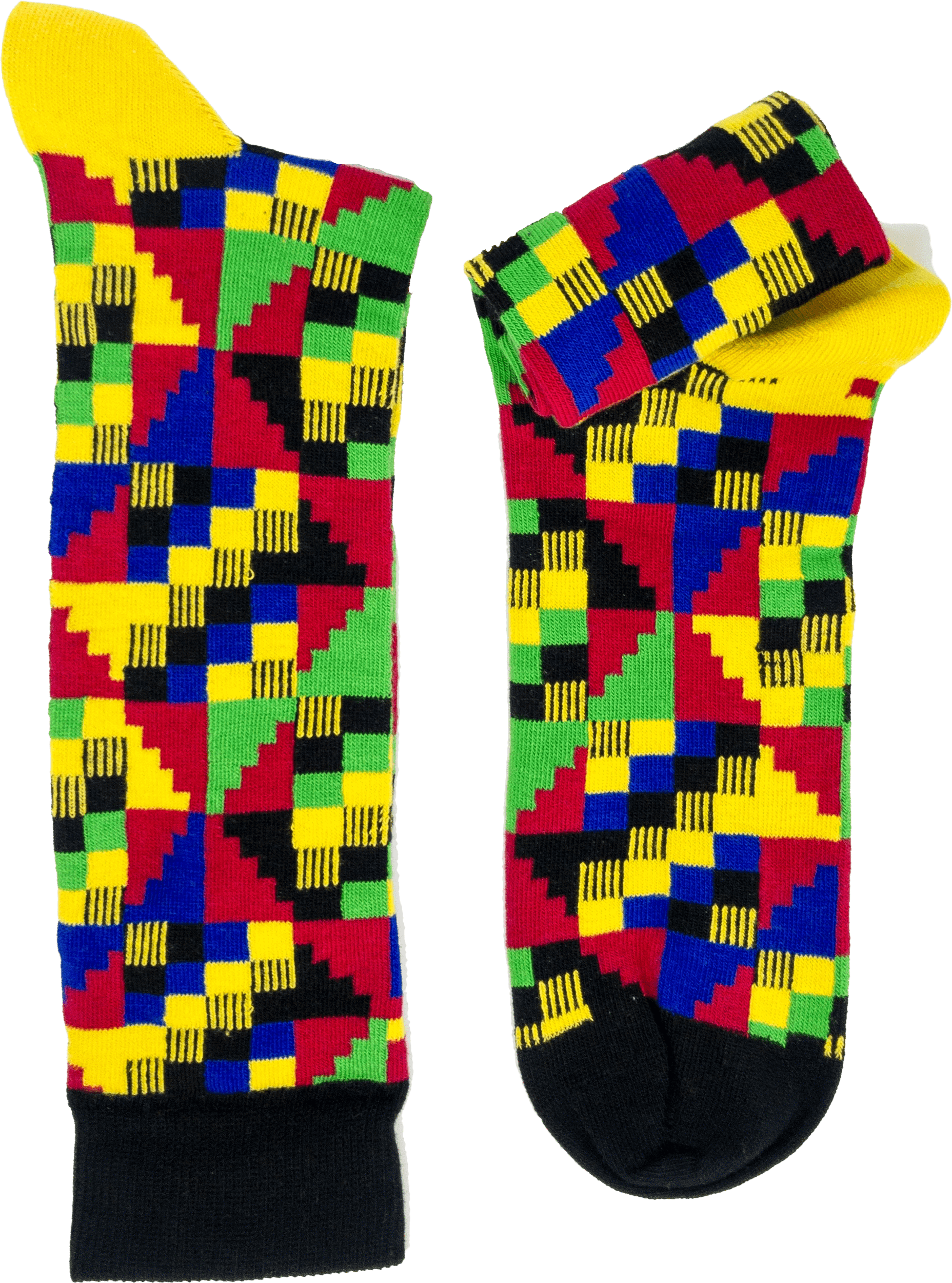 African kente socks ghana
