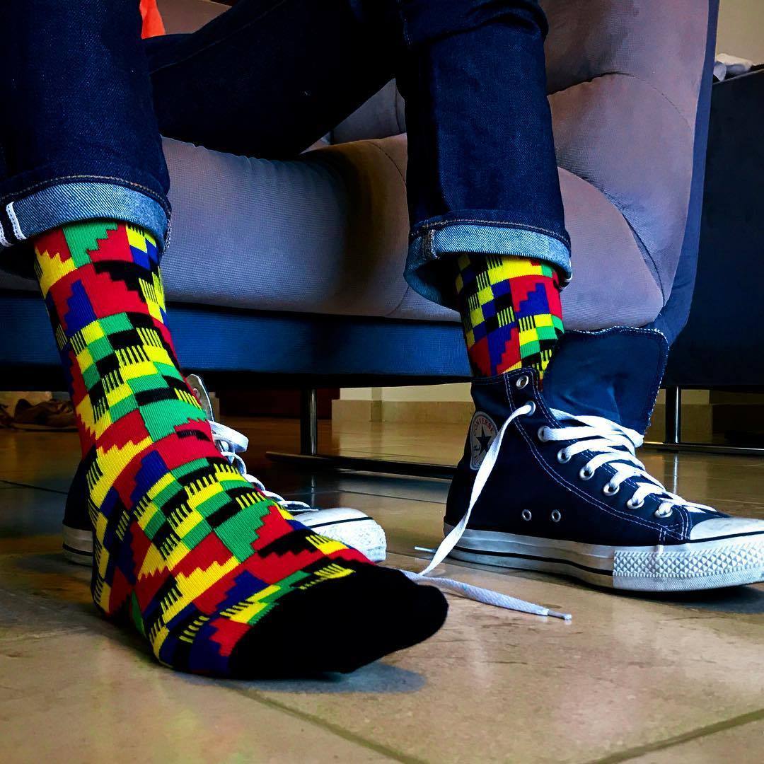 African socks kente dumsor
