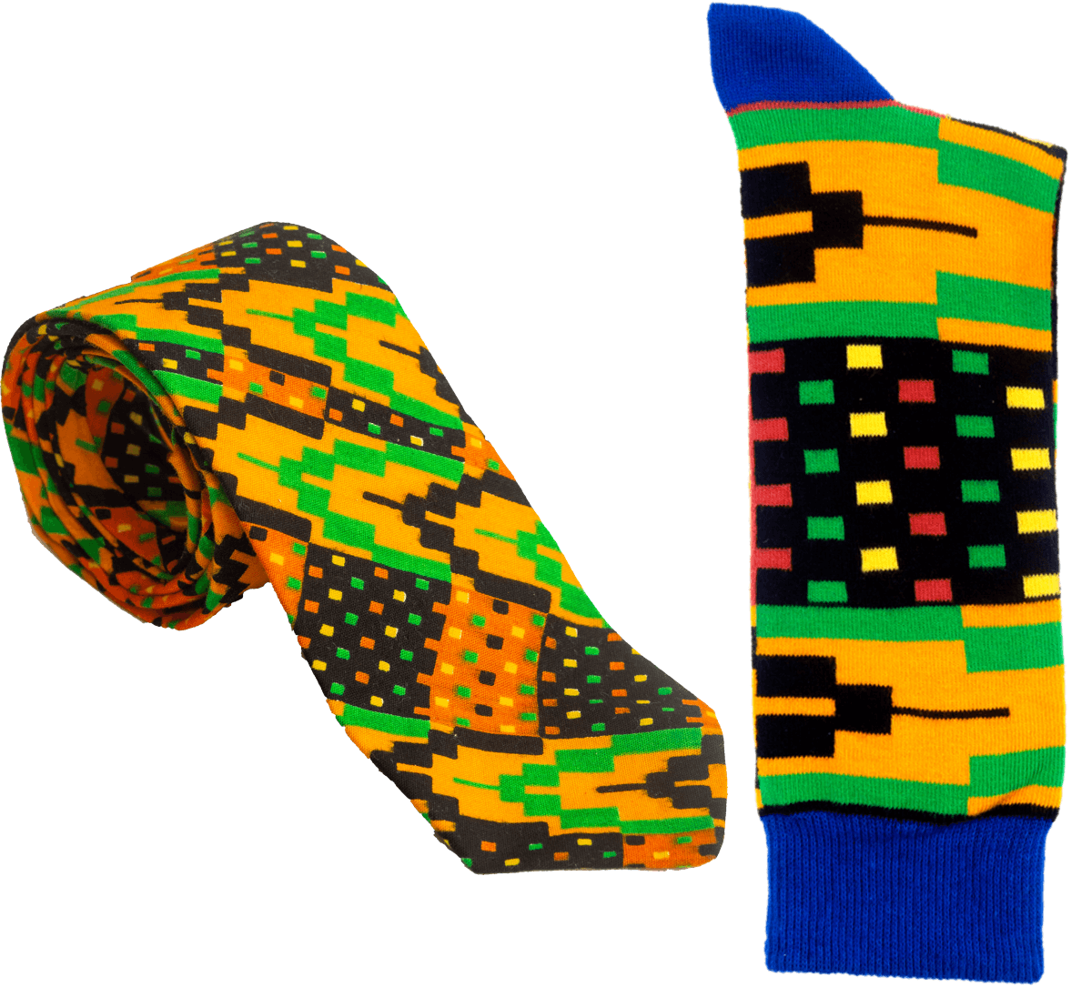 Tro-tro Neck Tie & Sock Combo